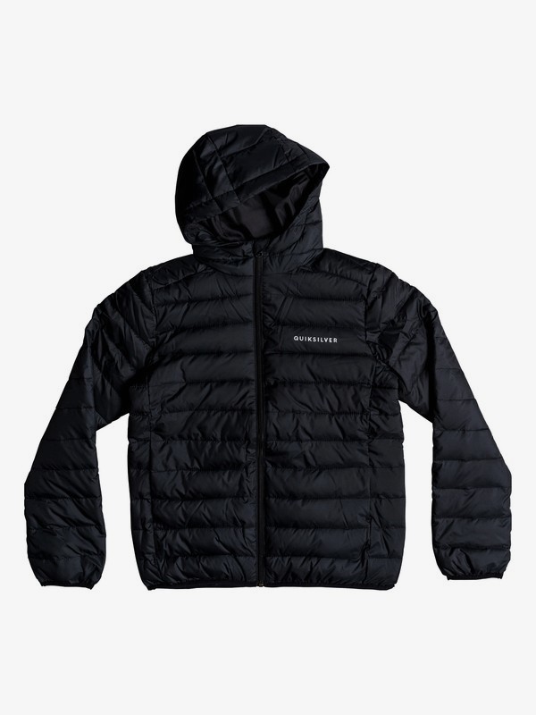 quiksilver, Scaly - Doudoune déperlante pour Garçon 8-16 ans, BLACK (kvj0) 0 Scaly - Doudoune déperlante pour Garçon 8-16 ans Noir EQBJK03161 Quiksilver