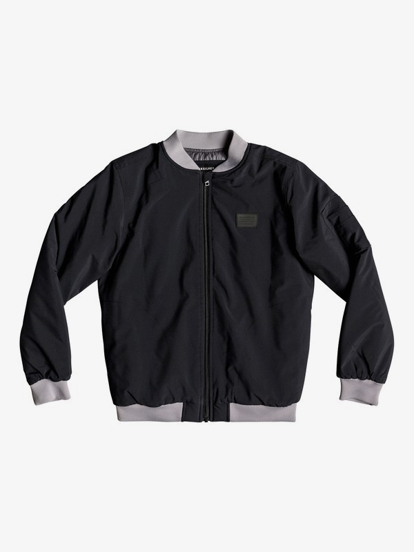 quiksilver, Boss Hogs - Bomber déperlant pour garçon 8-16 ans, BLACK (kvj0) 0 Boss Hogs - Bomber déperlant pour garçon 8-16 ans Noir EQBJK03171 Quiksilver