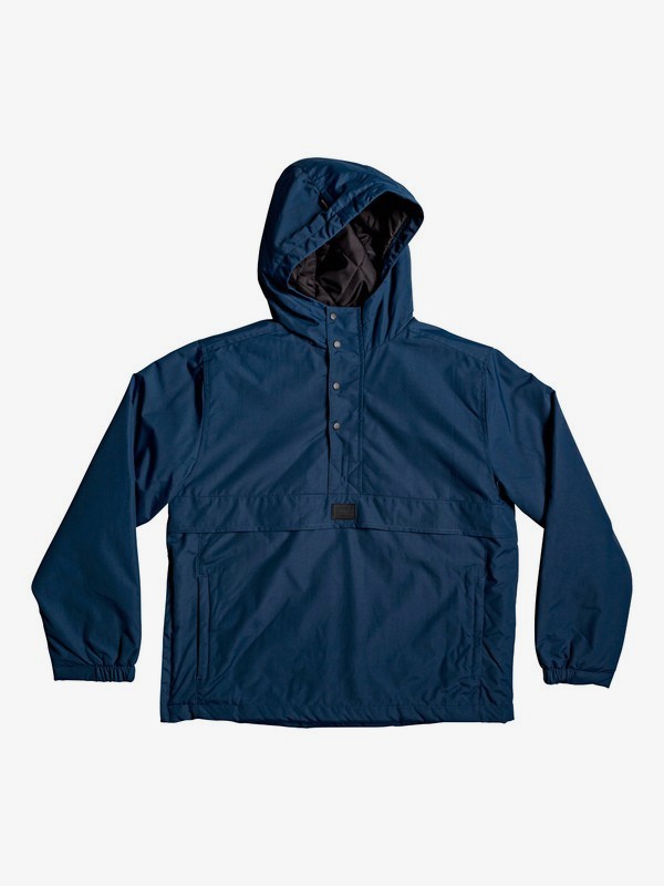 quiksilver, Tazawa - Hooded Water-Resistant Anorak, MOONLIT OCEAN (byk0) 0 Tazawa - Hooded Water-Resistant Anorak Blue EQBJK03184 Quiksilver