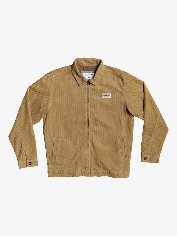 quiksilver, Yallingup - Veste zippée en velours côtelé pour Garçon 8-16 ans, PLAGE (ckk0) 0 Yallingup - Veste zippée en velours côtelé pour Garçon 8-16 ans Marron EQBJK03186 Quiksilver