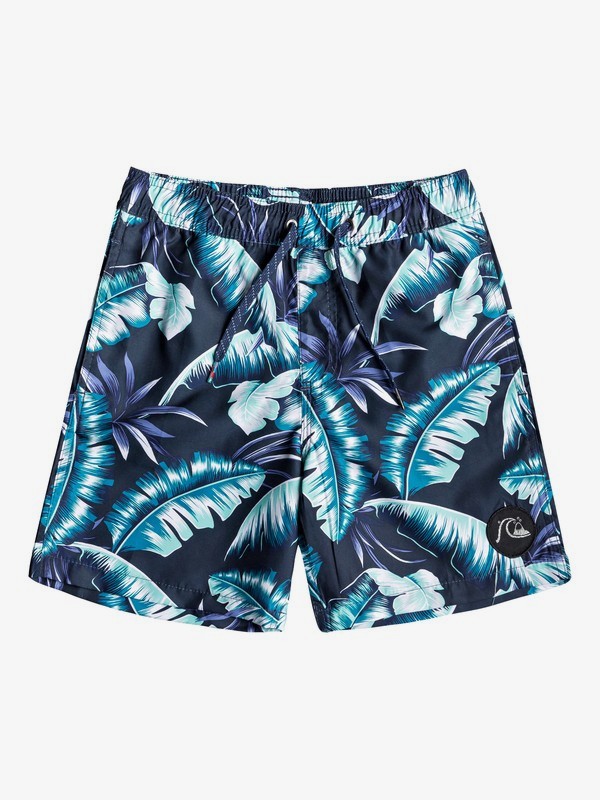 quiksilver, Poolsider 15" - Short de Natación para Chicos 8-16, MEDIEVAL BLUE (bte6) 0 Poolsider 15" - Short de Natación para Chicos 8-16 Azul EQBJV03194 Quiksilver