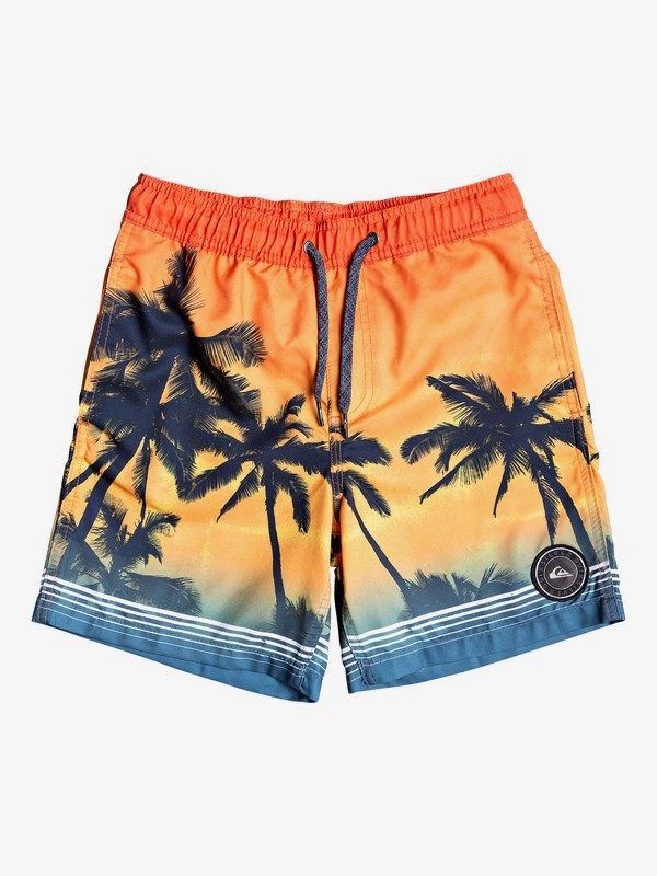 quiksilver, Paradise 15" - Swim Shorts for Boys 8-16, TIGER ORANGE (nme6) 0 Paradise 15" - Swim Shorts for Boys 8-16 Orange EQBJV03196 Quiksilver