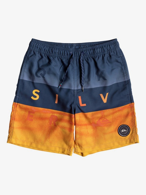 quiksilver, Word Block 15" - Swim Shorts for Boys 8-16, MEDIEVAL BLUE (bte6) 0 Word Block 15" - Swim Shorts for Boys 8-16 Blue EQBJV03200 Quiksilver
