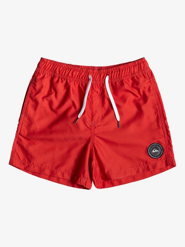 quiksilver, Everyday 13" - Swim Shorts for Boys 8-16, HIGH RISK RED (rqc0) 0 Everyday 13" - Swim Shorts for Boys 8-16 Red EQBJV03202 Quiksilver