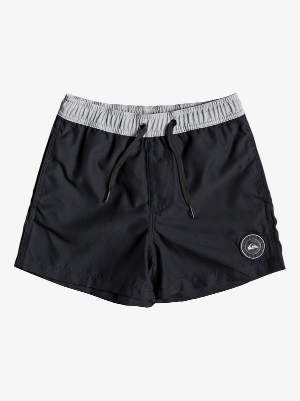 quiksilver, Glitch 13" - Short de Natación para Chicos 8-16, BLACK (kvj0) 0 Glitch 13" - Short de Natación para Chicos 8-16 Negro EQBJV03213 Quiksilver