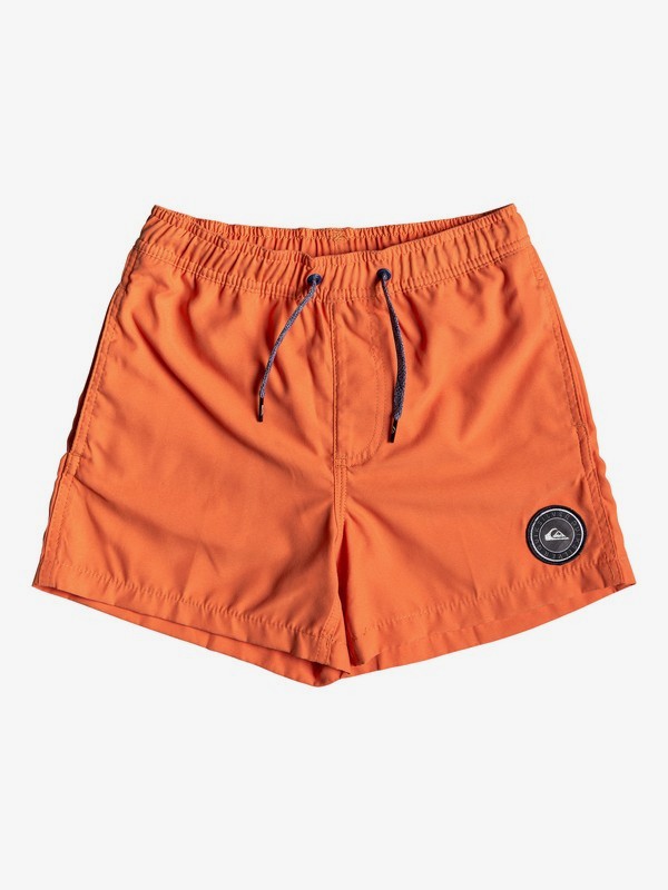 quiksilver, Детские плавательные шорты Glitch 13", TIGER ORANGE (nme0) 0 Детские плавательные шорты Glitch 13" Оранжевый EQBJV03213 Quiksilver