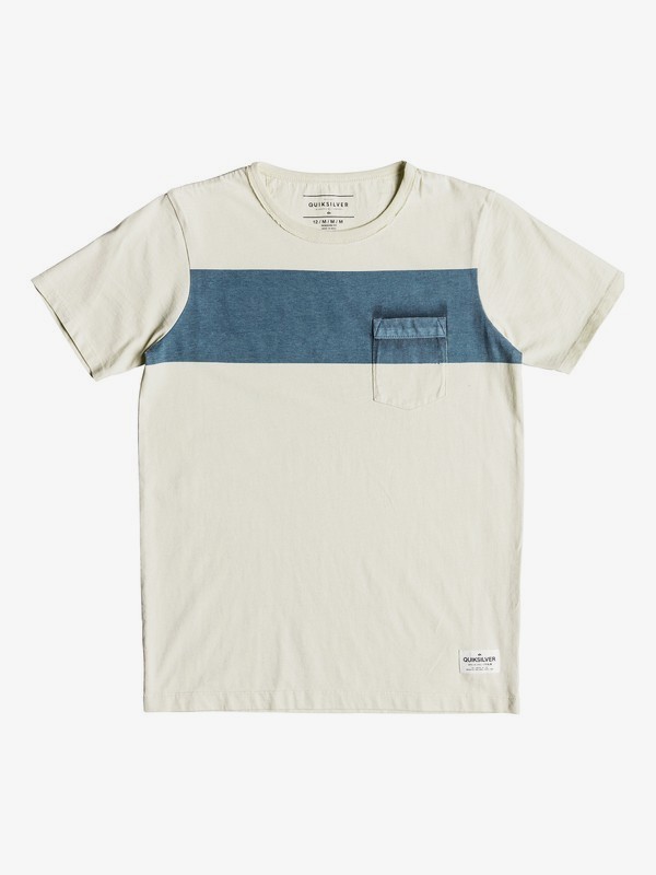 quiksilver, Sobu Lines - T-Shirt for Boys 8-16, TAPESTRY (bph0) 0 Sobu Lines - T-Shirt for Boys 8-16 Blue EQBKT03187 Quiksilver