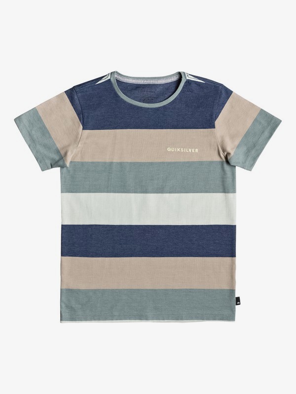 quiksilver, Boy's 8-16 Unsung Heros Tee, MEDIEVAL BLUE HTH UNSUNG HERO (bte3) 0 Boy's 8-16 Unsung Heros Tee Blue EQBKT03211 Quiksilver