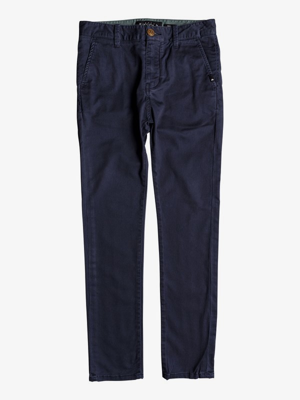 quiksilver, Krandy - Chinos für Jungen 8-16, BLUE NIGHTS (btk0) 0 Krandy - Chinos für Jungen 8-16 Blau EQBNP03062 Quiksilver