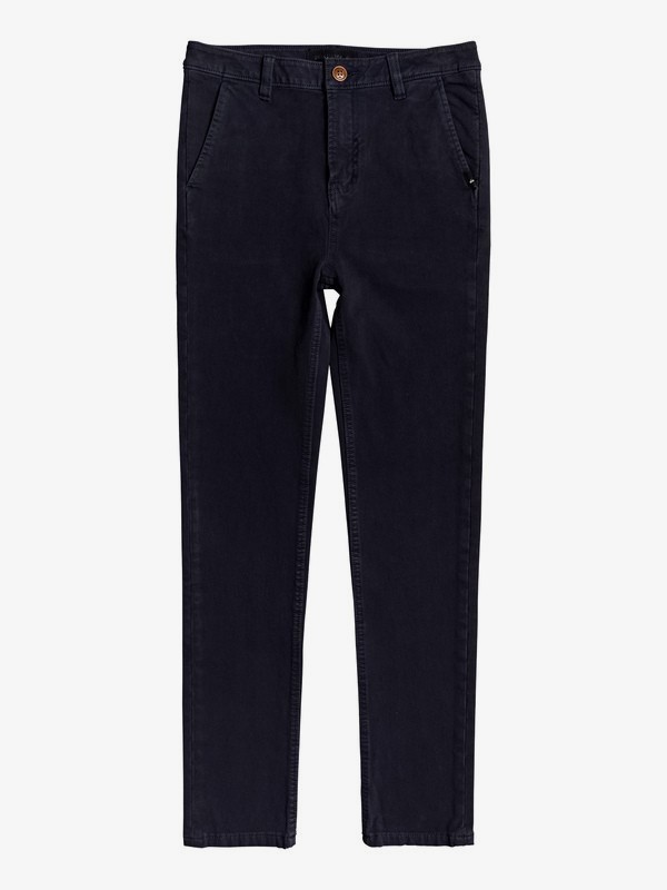 quiksilver, Krandy - Chinos, SKY CAPTAIN (kye0) 0 Krandy - Chinos Black EQBNP03062 Quiksilver