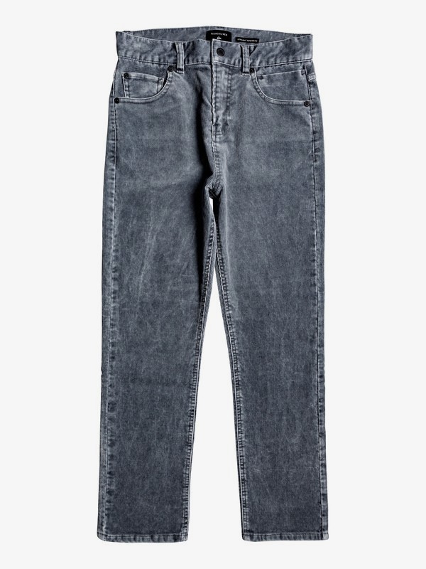 quiksilver, Boy's 8-16 Kracker Tapered Corduroy Pants, IRON GATE (kzm0) 0 Boy's 8-16 Kracker Tapered Corduroy Pants Black EQBNP03078 Quiksilver