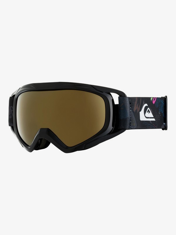 quiksilver, Boy's 8-16 Eagle 2.0 Snowboard/Ski Goggles, BLACK_A NIGHT AT THE MOUNTAIN (kvj1) 0 Boy's 8-16 Eagle 2.0 Snowboard/Ski Goggles Black EQBTG03007 Quiksilver