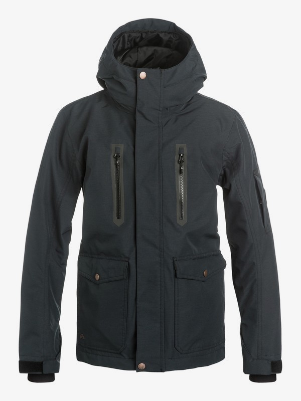 quiksilver, Dark And Stormy - Snow Jacket, BLACK (kvj0) 0 Dark And Stormy - Snow Jacket EQBTJ03031 Quiksilver
