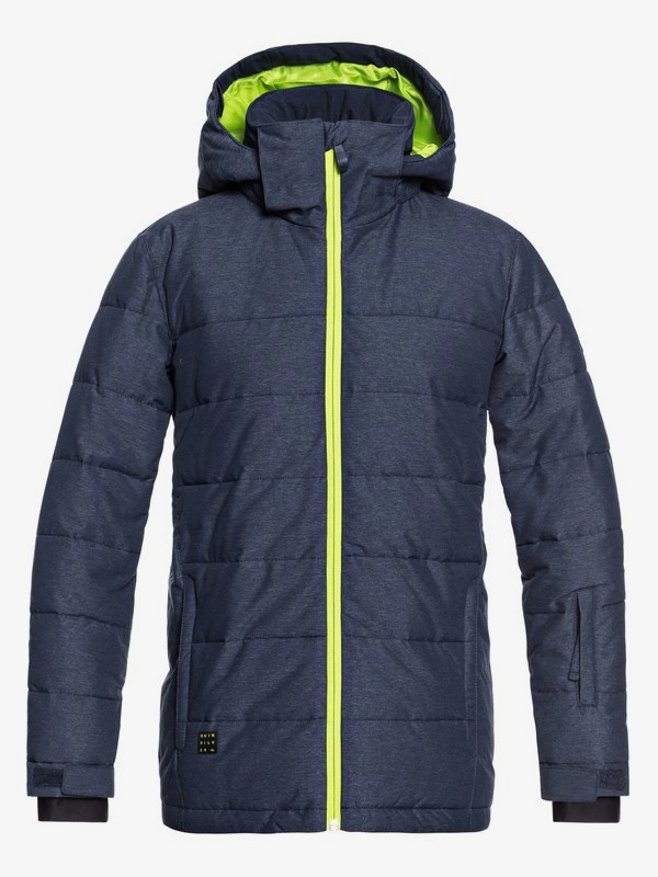 quiksilver, The Edge - Veste de snow pour Garçon 8-16 ans, DRESS BLUES (btk0) 0 The Edge - Veste de snow pour Garçon 8-16 ans Bleu EQBTJ03071 Quiksilver