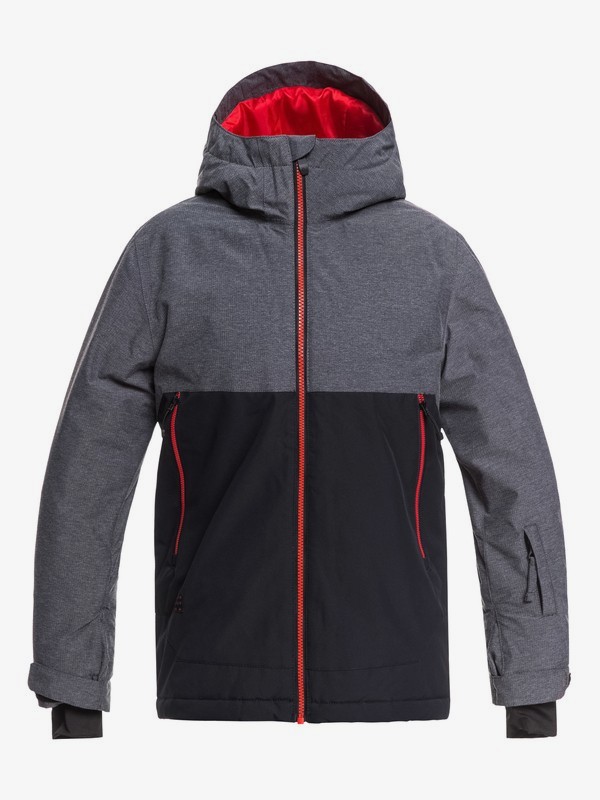 quiksilver, Boy's 8-16 Sierra Snow Jacket, BLACK (kvj0) 0 Boy's 8-16 Sierra Snow Jacket Black EQBTJ03076 Quiksilver