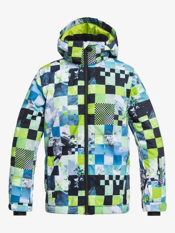 quiksilver, Mission - Veste de snow pour Garçon 8-16 ans, LIME GREEN_MONEY TIME (gjz4) 0 Mission - Veste de snow pour Garçon 8-16 ans Vert EQBTJ03079 Quiksilver