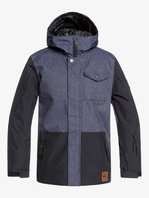 quiksilver, Ridge Snow Jacket, DENIM BLUE (krb0) 0 Ridge Snow Jacket Black EQBTJ03091 Quiksilver