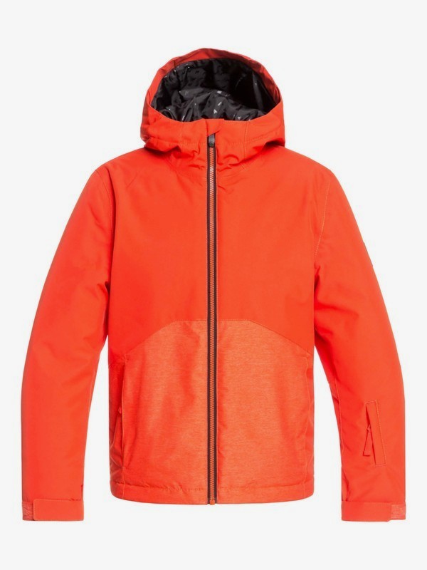 quiksilver, Boy's 8-16 Sierra Snow Jacket, POINCIANA (nzg0) 0 Boy's 8-16 Sierra Snow Jacket Orange EQBTJ03095 Quiksilver