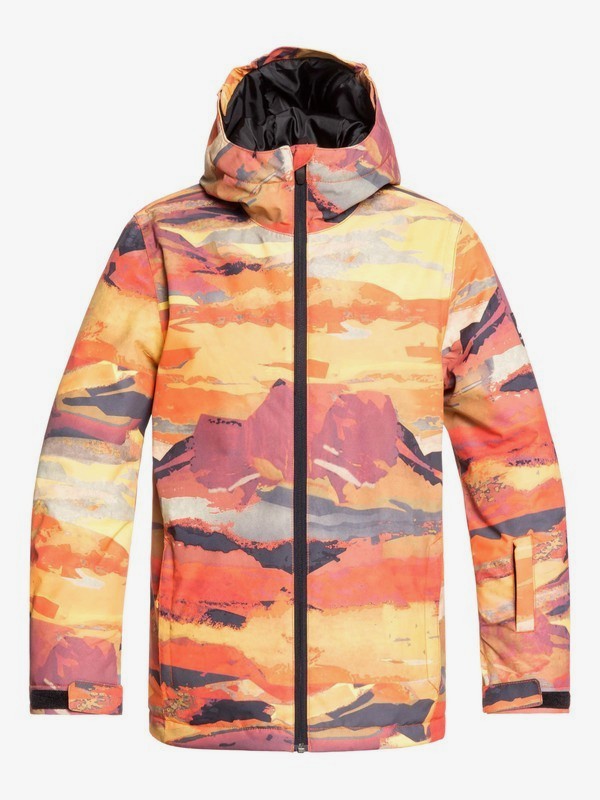 quiksilver, Mission - Veste de snow pour Garçon 8-16 ans, BARN RED MATTE PAINTING (rqj1) 0 Mission - Veste de snow pour Garçon 8-16 ans Rouge EQBTJ03098 Quiksilver