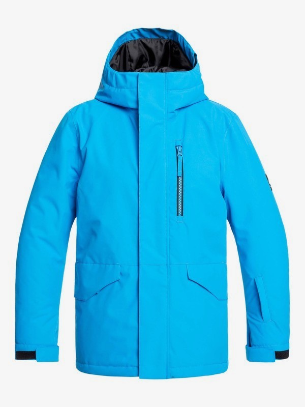 quiksilver, Mission Snow Jacket, CLOISONNE (bnr0) 0 Mission Snow Jacket Blue EQBTJ03099 Quiksilver
