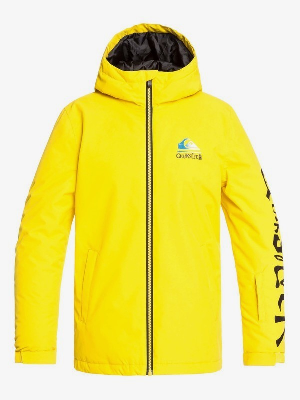 quiksilver, In The Hood - Veste de snow pour Garçon 8-16 ans, SULPHUR (gjc0) 0 In The Hood - Veste de snow pour Garçon 8-16 ans Vert EQBTJ03100 Quiksilver