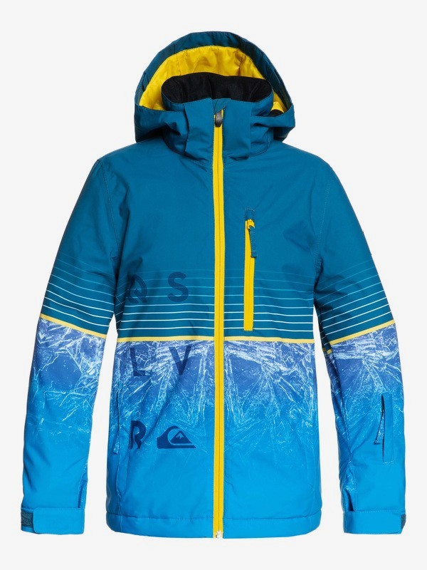 quiksilver, Silvertip Snow Jacket, LYON BLUE BENZAL YOUTH (bse5) 0 Silvertip Snow Jacket Blue EQBTJ03105 Quiksilver