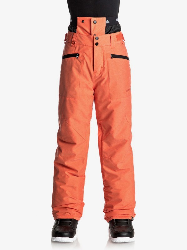 quiksilver, Сноубордические штаны Boundry, MANDARIN RED (nms0) 0 Сноубордические штаны Boundry Оранжевый EQBTP03014 Quiksilver