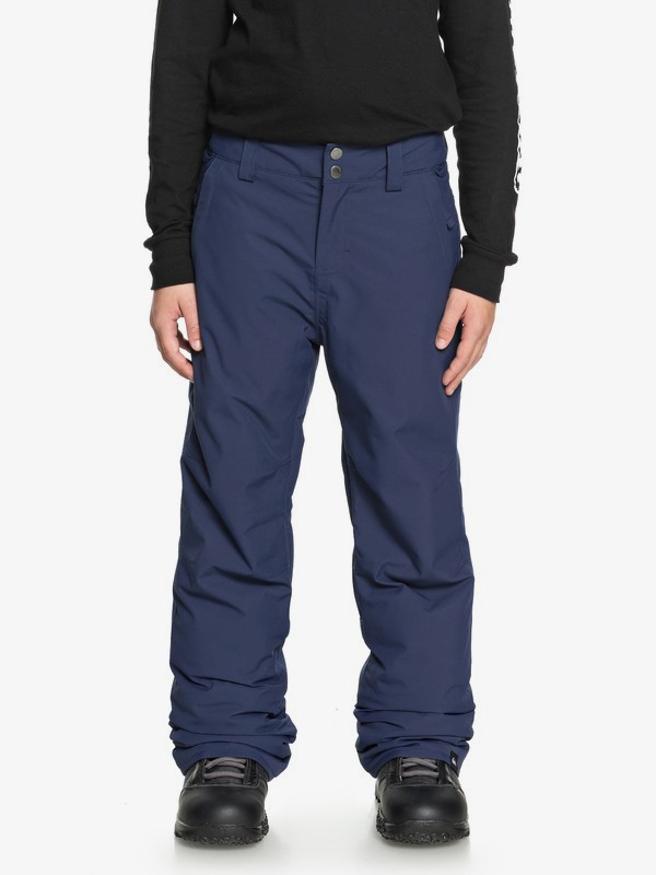 quiksilver, Boy's 8-16 Estate Snow Pants, DRESS BLUES (btk0) 0 Boy's 8-16 Estate Snow Pants Blue EQBTP03018 Quiksilver