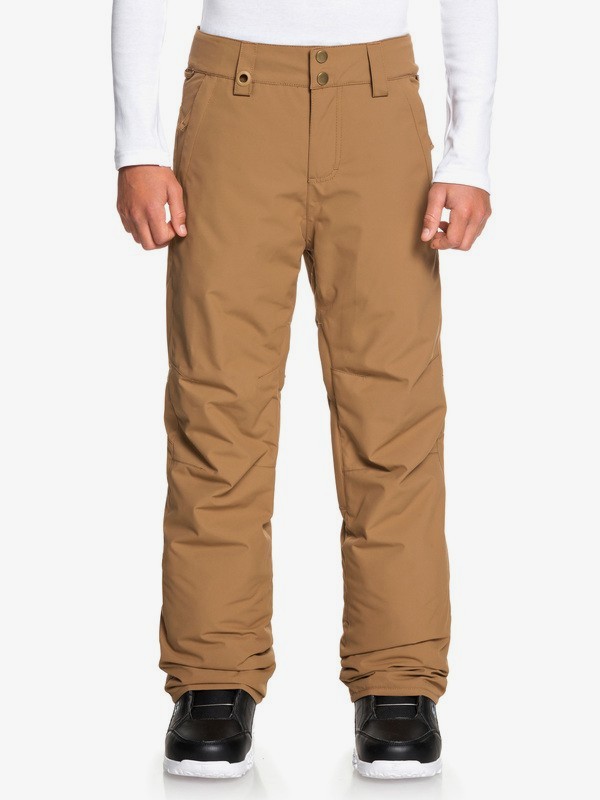 quiksilver, Estate Snow Pants, OTTER (cnq0) 0 Estate Snow Pants Brown EQBTP03026 Quiksilver