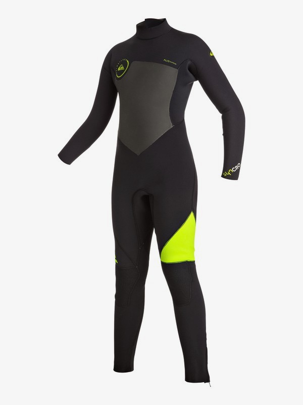 Syncro 5/4/3mm - Back Zip Full Wetsuit EQBW103009 0 Syncro 5/4/3mm - Back Zip Full Wetsuit EQBW103009 Quiksilver