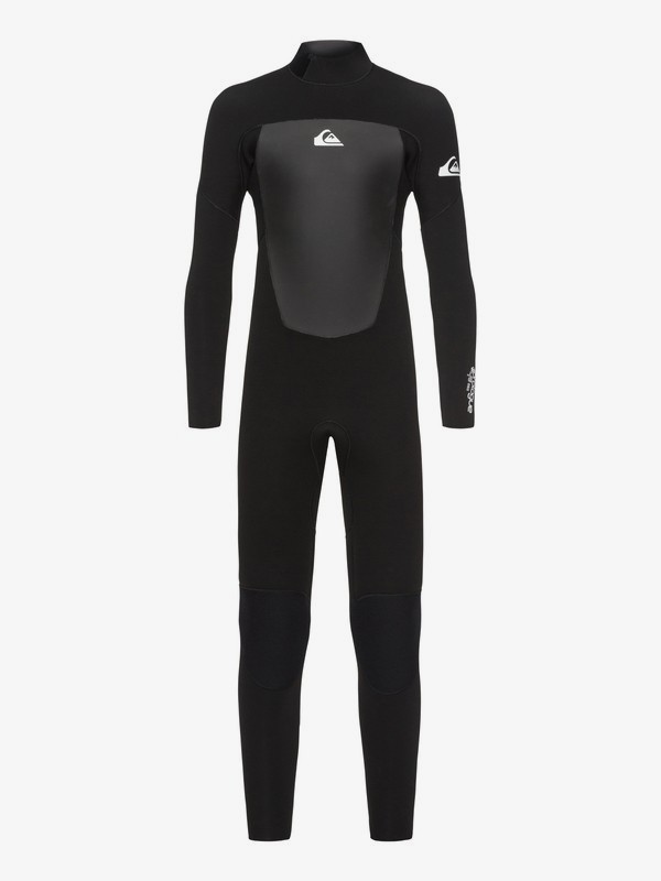quiksilver, Boy's 8-16 3/2mm Prologue Back Zip Wetsuit, BLACK (kvj0) 0 Boy's 8-16 3/2mm Prologue Back Zip Wetsuit Black EQBW103039 Quiksilver