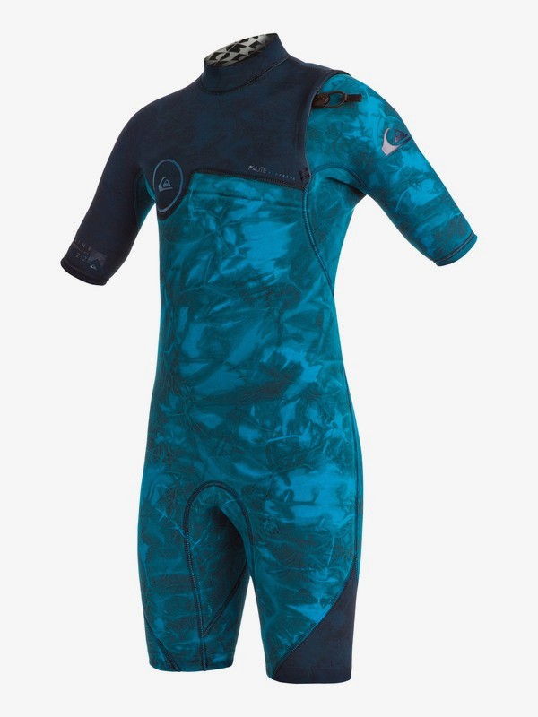 quiksilver, Highline Zipperless 2/2mm - traje de surf ligero de mangas cortas, NAVY BLAZER (byj0) 0 Highline Zipperless 2/2mm - traje de surf ligero de mangas cortas Azul EQBW503001 Quiksilver