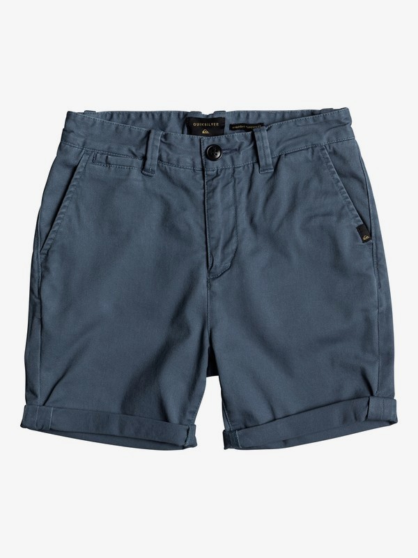 quiksilver, Детские шорты-чинос Krandy, REAL TEAL (bpr0) 0 Детские шорты-чинос Krandy Синий EQBWS03221 Quiksilver