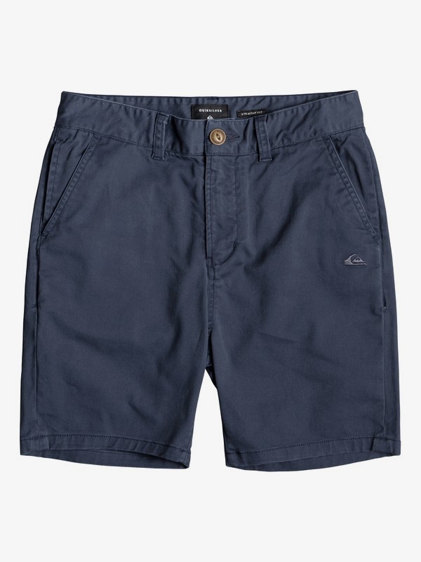 quiksilver, Детские шорты-чинос Krandy, BLUE NIGHTS (bst0) 0 Детские шорты-чинос Krandy Синий EQBWS03221 Quiksilver