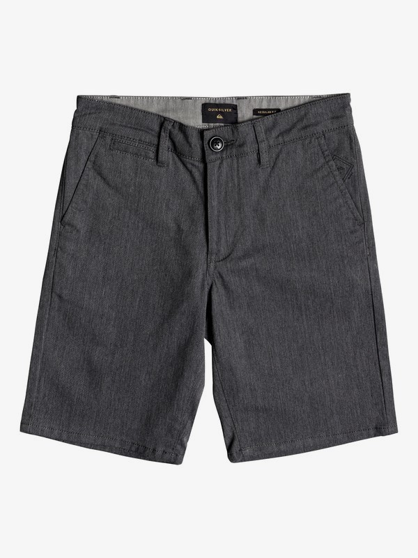 quiksilver, New Everyday Union Chino Shorts, DARK GREY HEATHER (ktfh) 0 New Everyday Union Chino Shorts Black EQBWS03223 Quiksilver