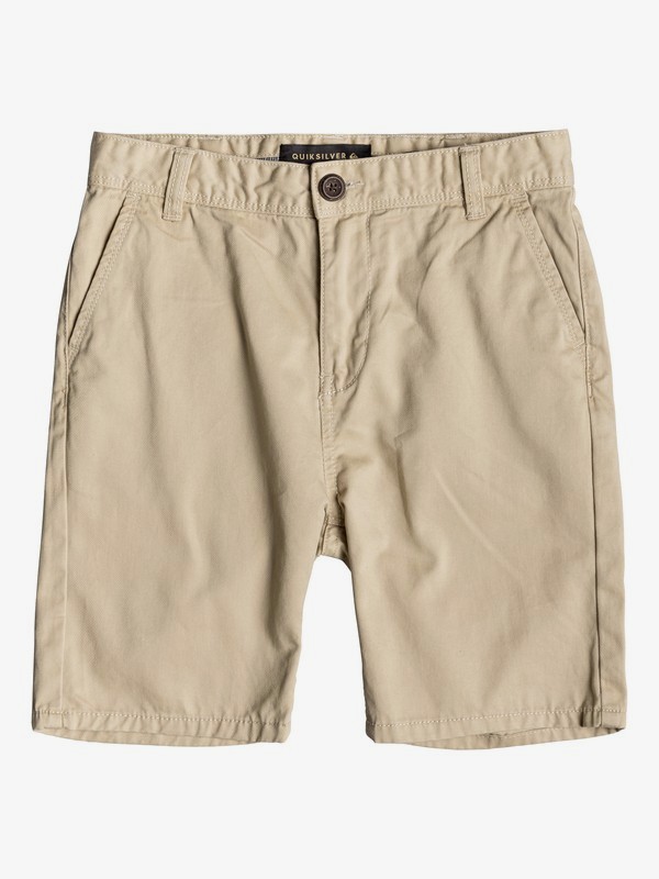 quiksilver, Boy's 8-16 Everyday Chino Shorts, WARM SAND (tgs0) 0 Boy's 8-16 Everyday Chino Shorts Beige EQBWS03225 Quiksilver