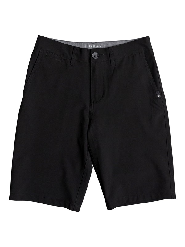 quiksilver, Boy's 8-16 Union 19" Amphibian Boardshorts, BLACK (kvj0) 0 Boy's 8-16 Union 19" Amphibian Boardshorts Black EQBWS03236 Quiksilver