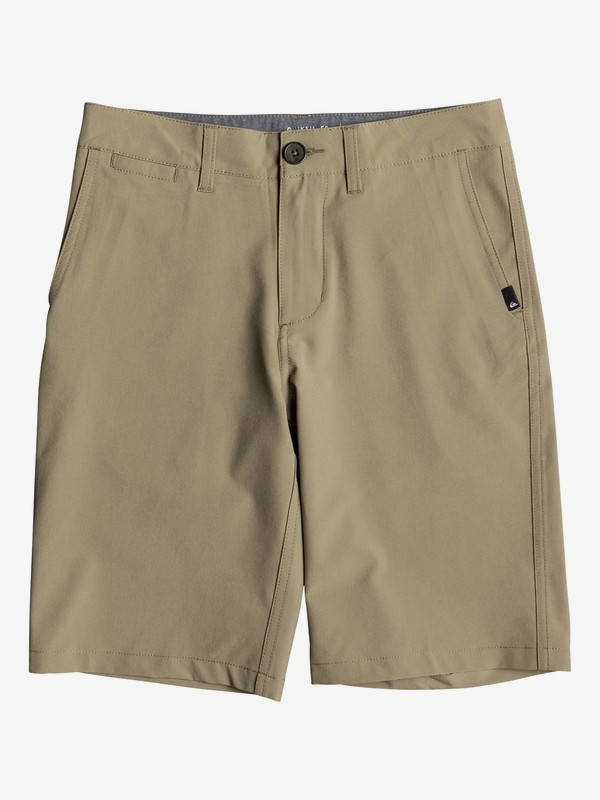quiksilver, Boy's 8-16 Union 19" Amphibian Boardshorts, ELMWOOD (tmp0) 0 Boy's 8-16 Union 19" Amphibian Boardshorts Beige EQBWS03236 Quiksilver