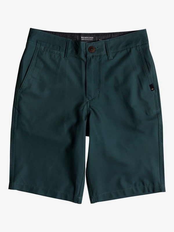 quiksilver, Boy's 8-16 Union 19" Amphibian Shorts, DARK FOREST (bpg0) 0 Boy's 8-16 Union 19" Amphibian Shorts EQBWS03269 Quiksilver