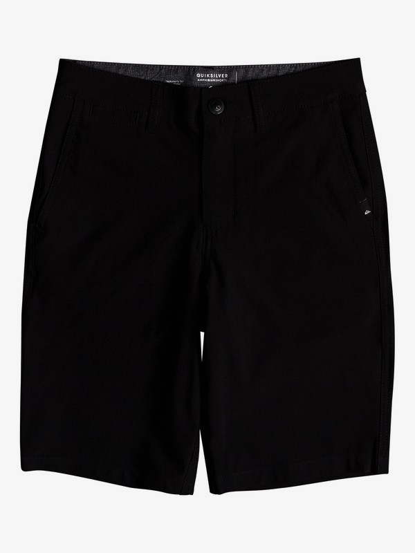 quiksilver, Boy's 8-16 Union 19" Amphibian Shorts, BLACK (kvj0) 0 Boy's 8-16 Union 19" Amphibian Shorts Black EQBWS03269 Quiksilver