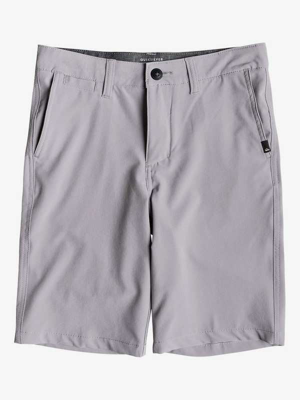 quiksilver, Boy's 8-16 Union 19" Amphibian Shorts, SLEET (szp0) 0 Boy's 8-16 Union 19" Amphibian Shorts Grey EQBWS03269 Quiksilver