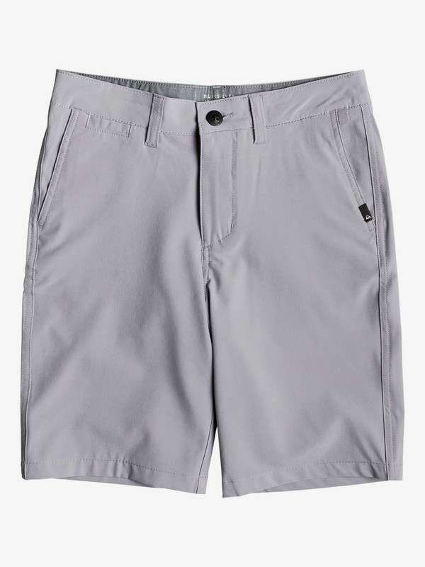 quiksilver, Boy's 8-16 Union 19" Amphibian Boardshorts, SLEET (szp0) 0 Boy's 8-16 Union 19" Amphibian Boardshorts Grey EQBWS03276 Quiksilver