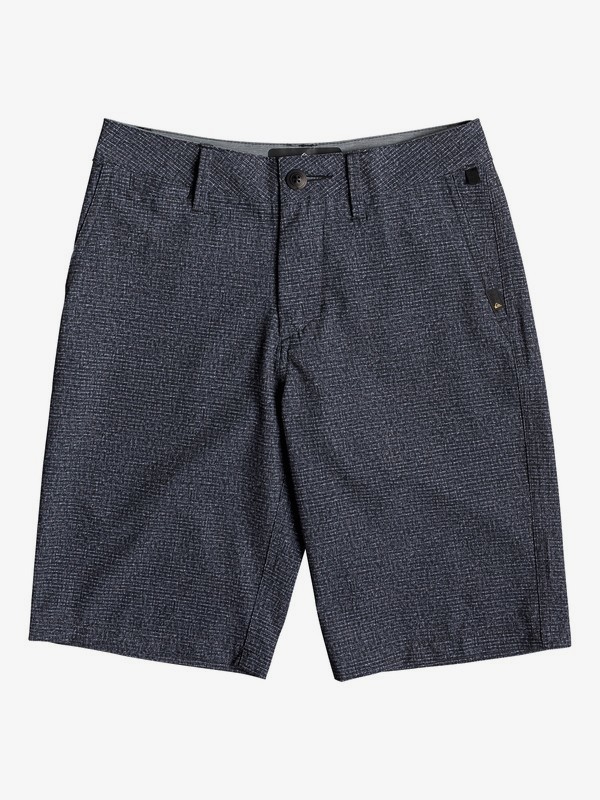 quiksilver, Boy's 8-16 Union Heather 19" Amphibian Boardshorts, BLACK (kvj0) 0 Boy's 8-16 Union Heather 19" Amphibian Boardshorts Black EQBWS03279 Quiksilver