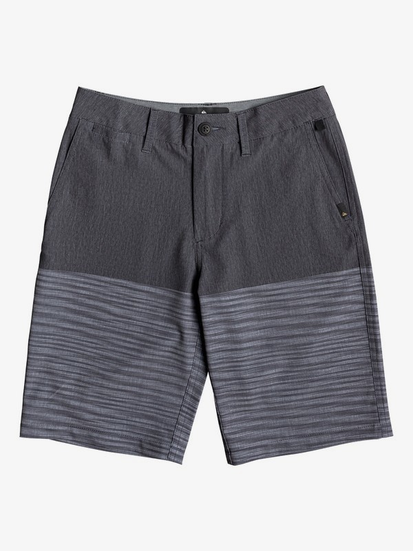 quiksilver, Boy's 8-16 Union Division 19" Amphibian Boardshorts, BLACK (kvj0) 0 Boy's 8-16 Union Division 19" Amphibian Boardshorts Black EQBWS03281 Quiksilver