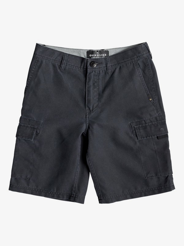 quiksilver, Boy's 8-16 Rogue Surfwash 18" Amphibian Boardshorts, BLACK (kvj0) 0 Boy's 8-16 Rogue Surfwash 18" Amphibian Boardshorts Black EQBWS03284 Quiksilver