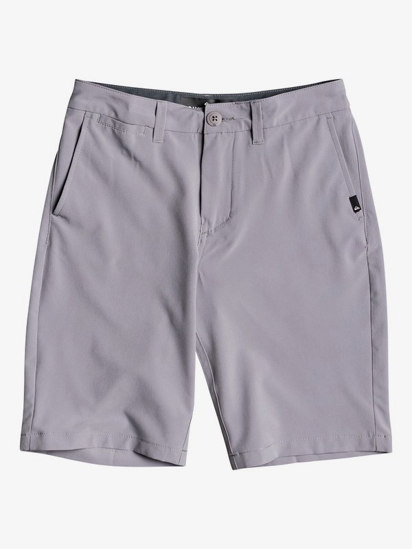 quiksilver, Boy's 8-16 Union 19" Amphibian Boardshorts, SLEET (szp0) 0 Boy's 8-16 Union 19" Amphibian Boardshorts Grey EQBWS03298 Quiksilver
