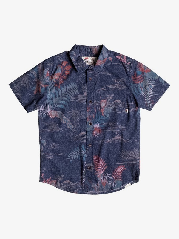 quiksilver, Channels Bruz - Long Sleeve Shirt, NAVY BLAZER CHANNELS BRUZ (byj6) 0 Channels Bruz - Long Sleeve Shirt Blue EQBWT03168 Quiksilver