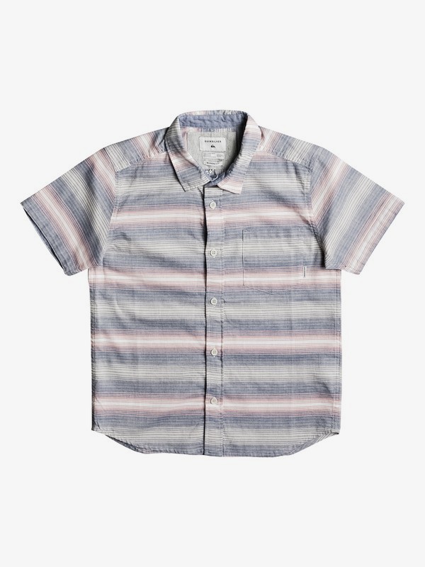 quiksilver, Boy's 8-16 Aventail Short Sleeve Shirt, ASH ROSE AVENTIAL (mkm3) 0 Boy's 8-16 Aventail Short Sleeve Shirt Pink EQBWT03185 Quiksilver