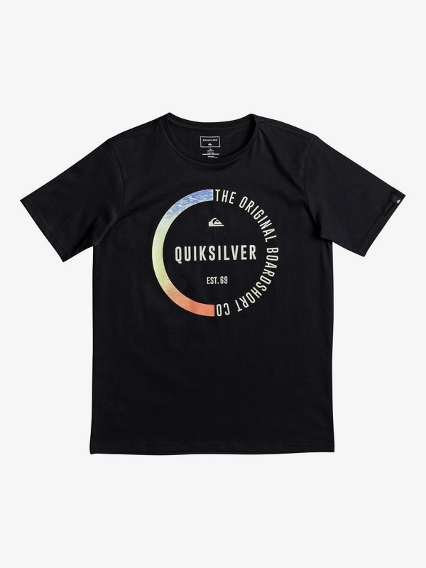 quiksilver, Classic Revenge - T-Shirt for Boys 8-16, BLACK (kvj0) 0 Classic Revenge - T-Shirt for Boys 8-16 Black EQBZT03670 Quiksilver