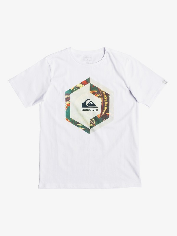 quiksilver, Heat Stroke - T-shirt pour garçon 8-16 ans, WHITE (wbb0) 0 Heat Stroke - T-shirt pour garçon 8-16 ans Blanc EQBZT03894 Quiksilver